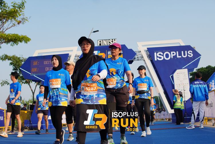 Race photo from ISOPLUS RUN 2025 - JAKARTA