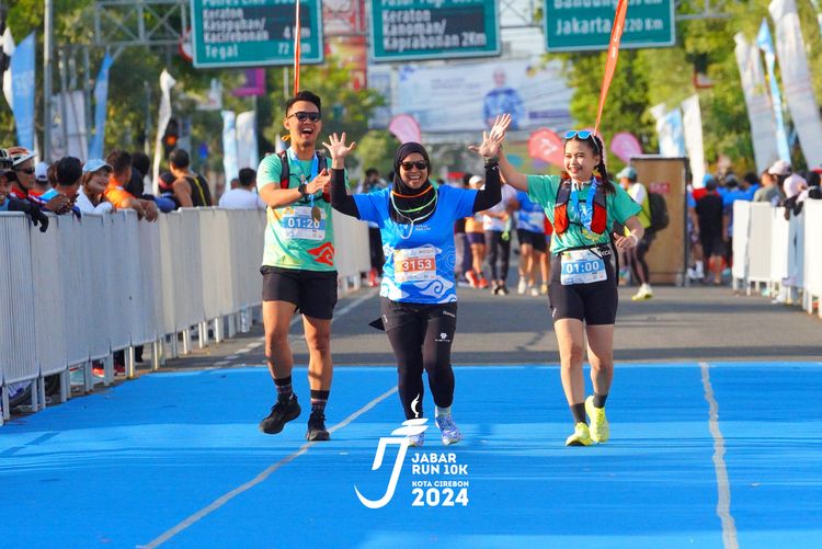 Race photo from Jabar Run 10K 2024