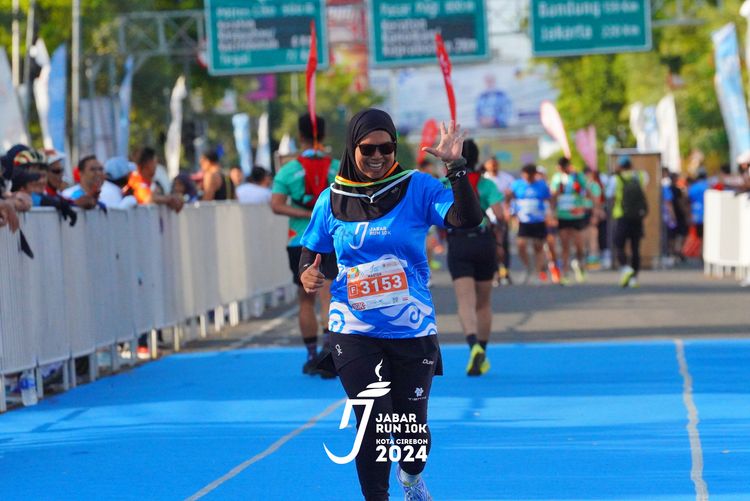 Race photo from Jabar Run 10K 2024