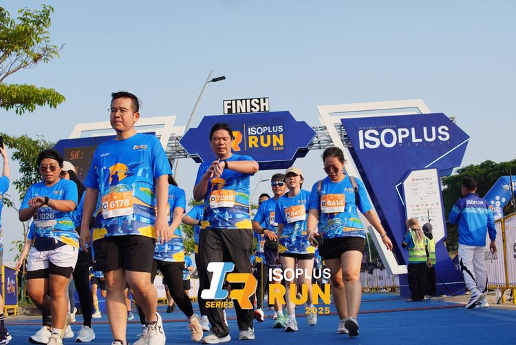 Race photo from ISOPLUS RUN 2025 - JAKARTA