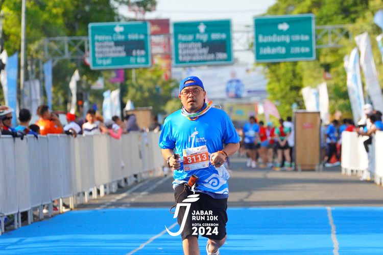 Race photo from Jabar Run 10K 2024