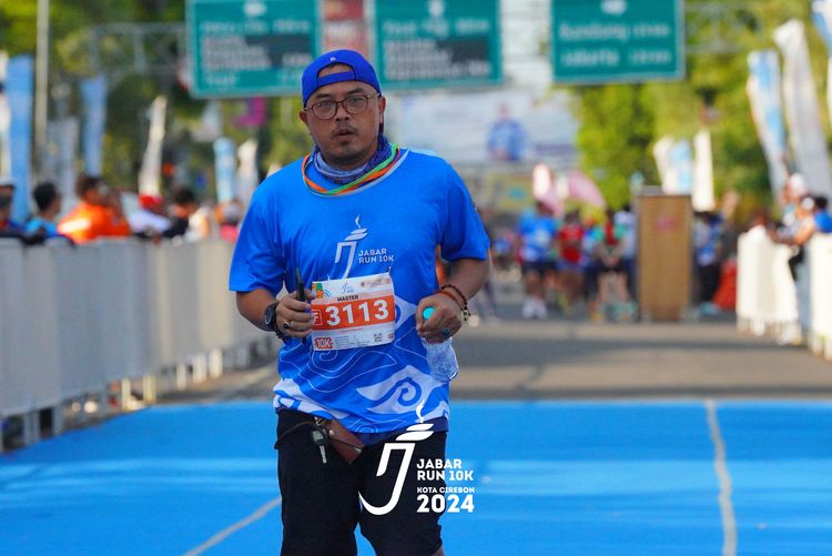 Race photo from Jabar Run 10K 2024