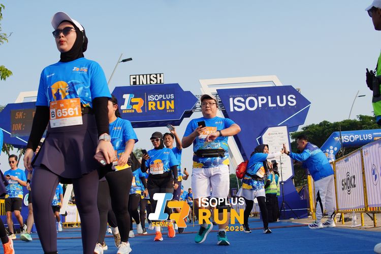 Race photo from ISOPLUS RUN 2025 - JAKARTA