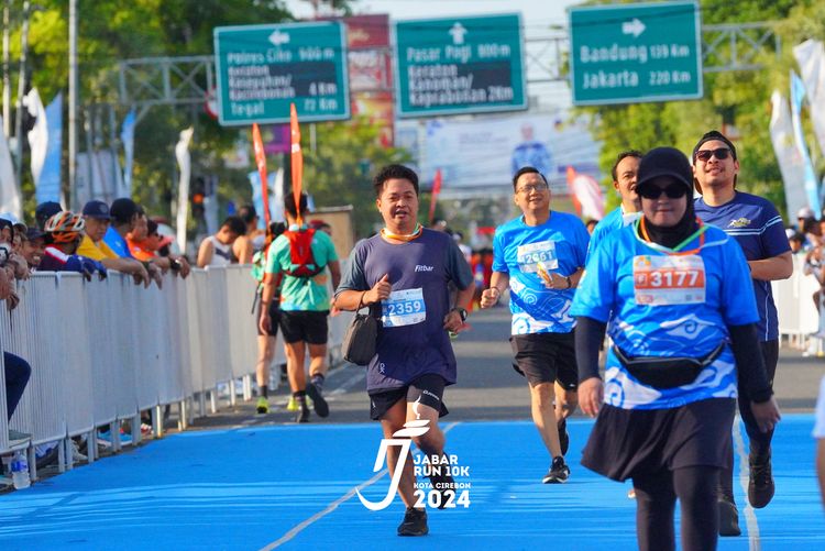 Race photo from Jabar Run 10K 2024