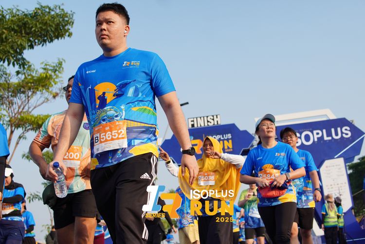Race photo from ISOPLUS RUN 2025 - JAKARTA