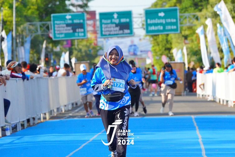 Race photo from Jabar Run 10K 2024