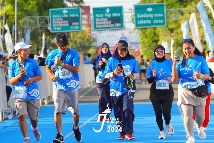 Race photo from Jabar Run 10K 2024