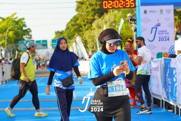 Race photo from Jabar Run 10K 2024