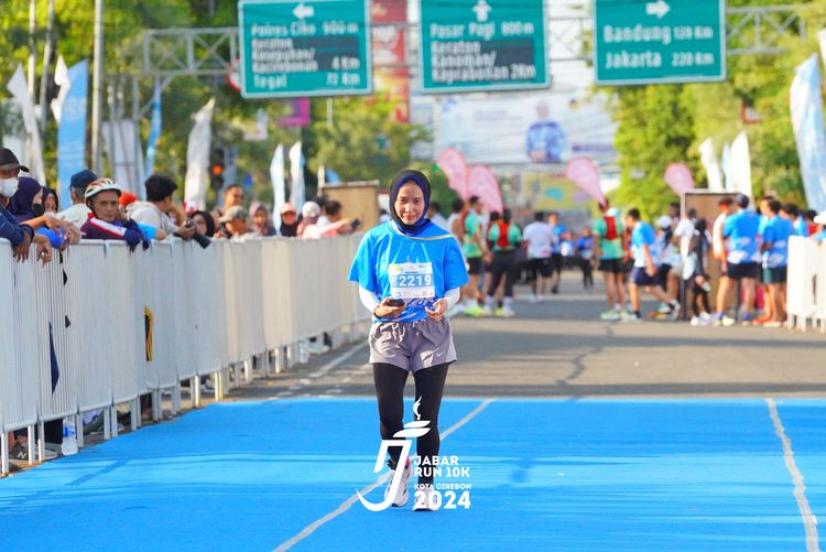 Race photo from Jabar Run 10K 2024