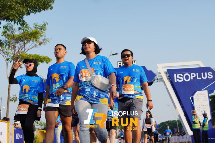 Race photo from ISOPLUS RUN 2025 - JAKARTA