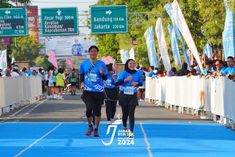 Race photo from Jabar Run 10K 2024