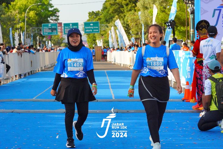 Race photo from Jabar Run 10K 2024