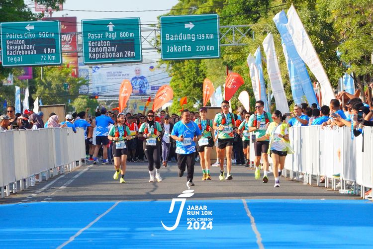 Race photo from Jabar Run 10K 2024
