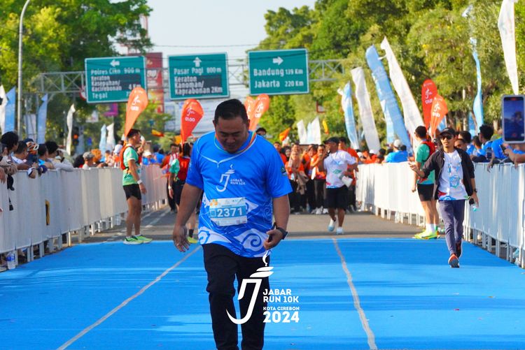 Race photo from Jabar Run 10K 2024