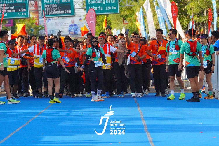 Race photo from Jabar Run 10K 2024