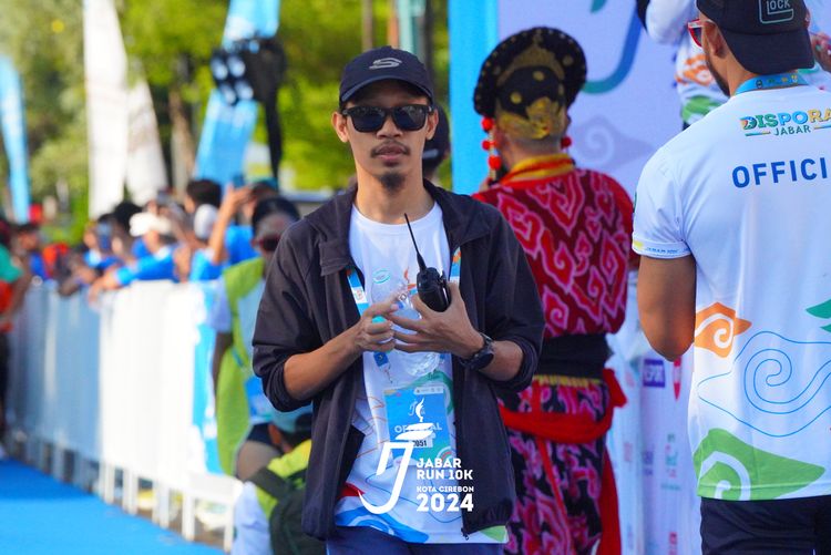 Race photo from Jabar Run 10K 2024