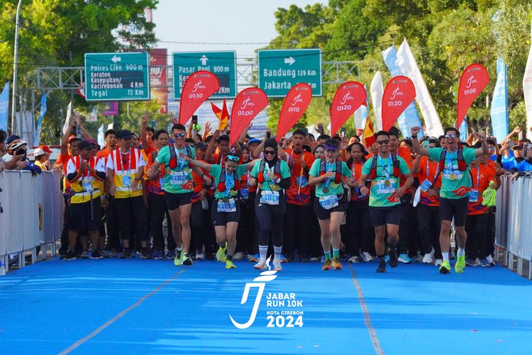 Race photo from Jabar Run 10K 2024