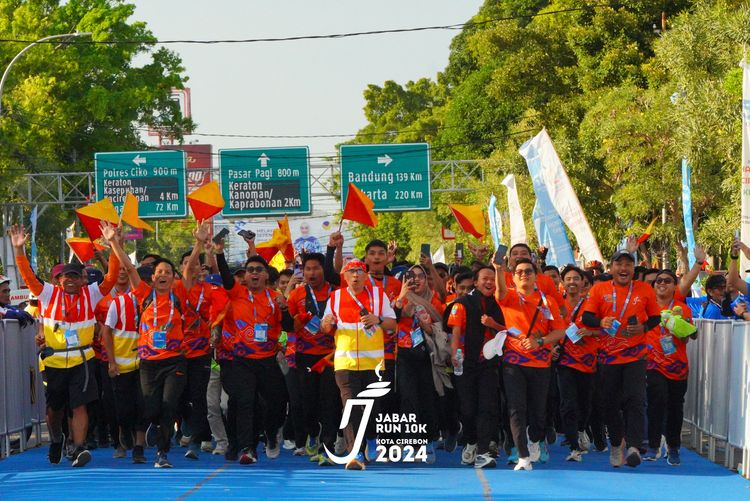 Race photo from Jabar Run 10K 2024