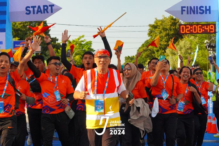 Race photo from Jabar Run 10K 2024