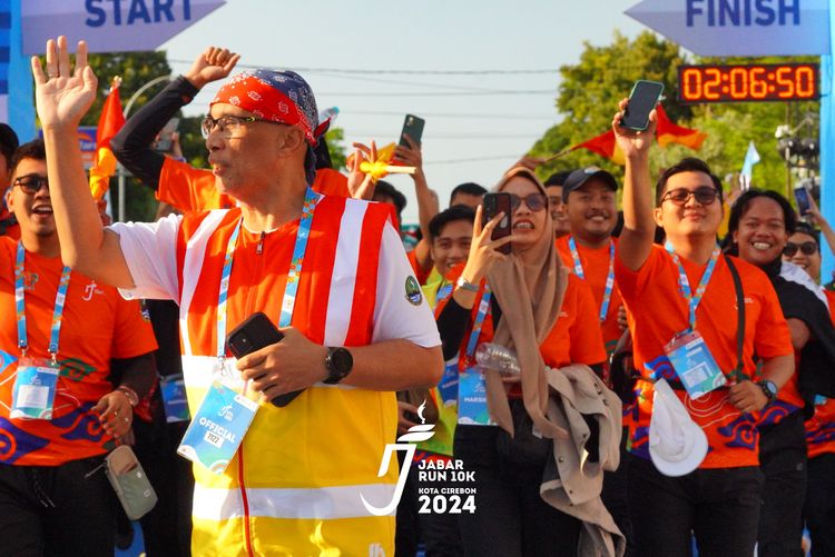 Race photo from Jabar Run 10K 2024
