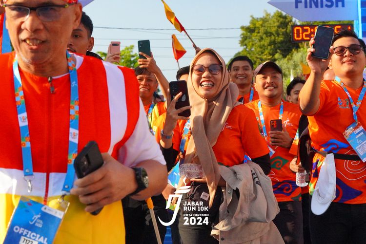 Race photo from Jabar Run 10K 2024