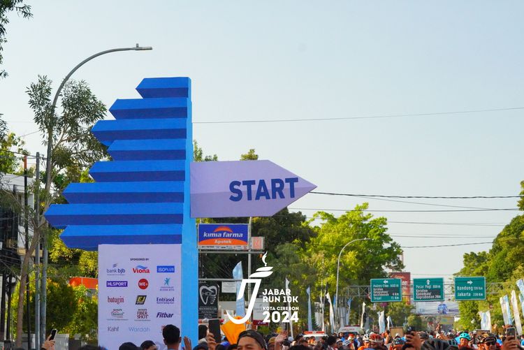Race photo from Jabar Run 10K 2024