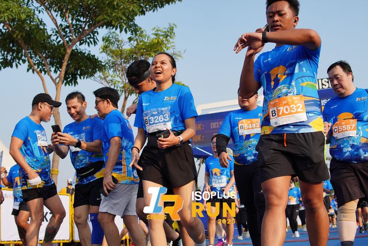 Race photo from ISOPLUS RUN 2025 - JAKARTA