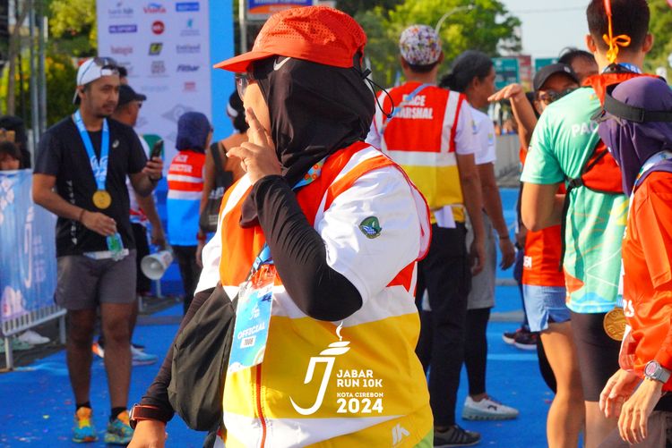 Race photo from Jabar Run 10K 2024