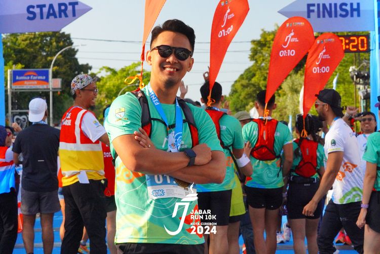 Race photo from Jabar Run 10K 2024