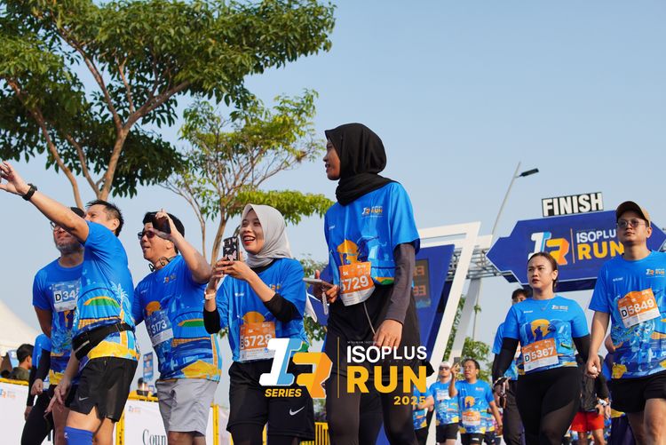 Race photo from ISOPLUS RUN 2025 - JAKARTA