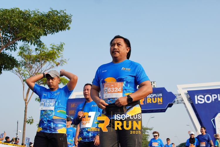 Race photo from ISOPLUS RUN 2025 - JAKARTA