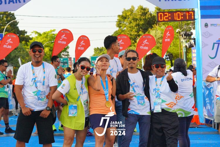 Race photo from Jabar Run 10K 2024