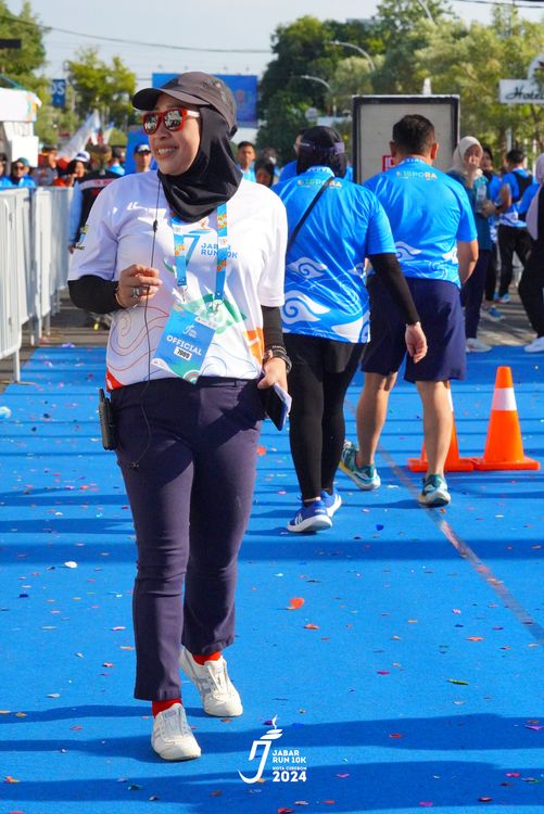 Race photo from Jabar Run 10K 2024