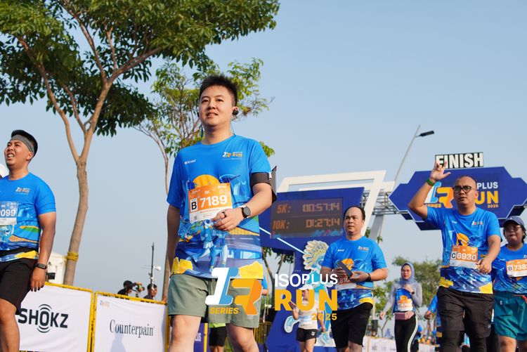 Race photo from ISOPLUS RUN 2025 - JAKARTA
