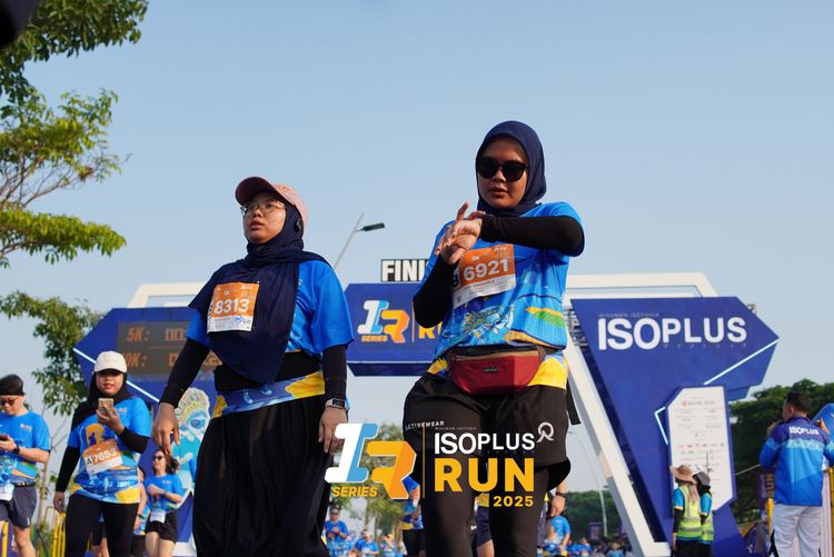 Race photo from ISOPLUS RUN 2025 - JAKARTA
