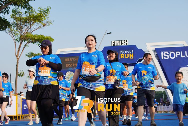Race photo from ISOPLUS RUN 2025 - JAKARTA