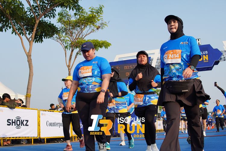 Race photo from ISOPLUS RUN 2025 - JAKARTA