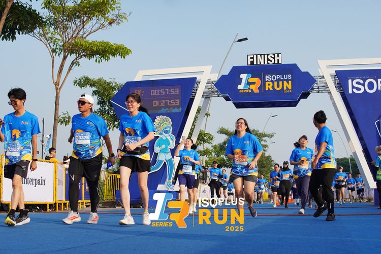 Race photo from ISOPLUS RUN 2025 - JAKARTA
