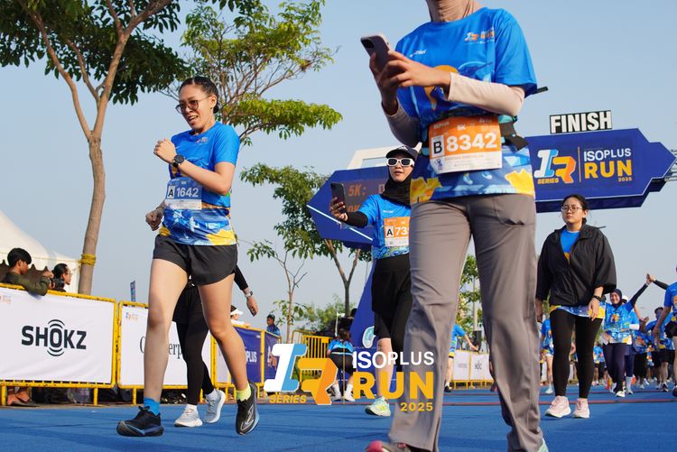 Race photo from ISOPLUS RUN 2025 - JAKARTA