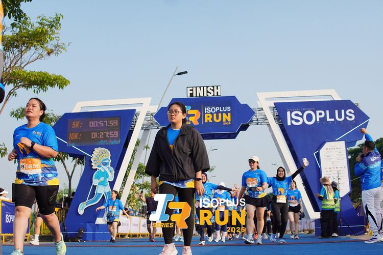 Race photo from ISOPLUS RUN 2025 - JAKARTA