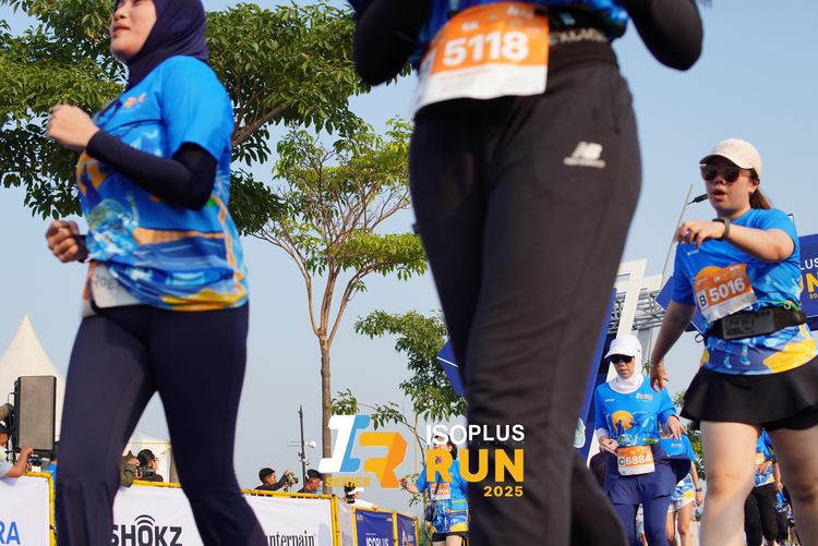 Race photo from ISOPLUS RUN 2025 - JAKARTA