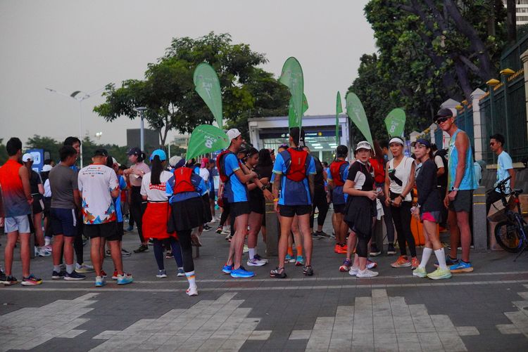 Race photo from Lari Bareng Yuk!