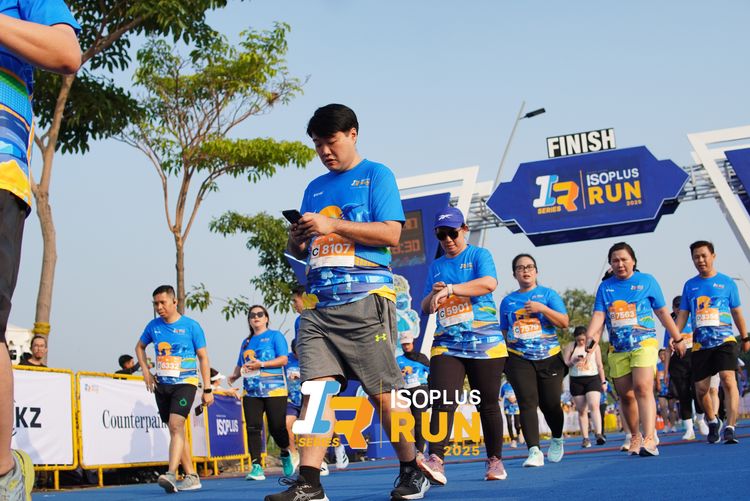 Race photo from ISOPLUS RUN 2025 - JAKARTA
