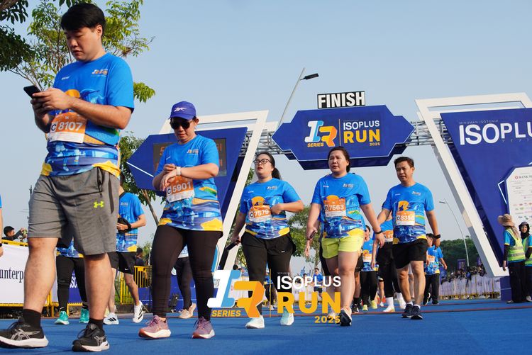 Race photo from ISOPLUS RUN 2025 - JAKARTA