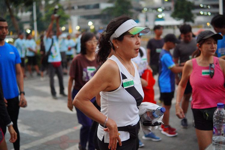 Race photo from Lari Bareng Yuk!