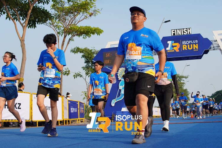 Race photo from ISOPLUS RUN 2025 - JAKARTA