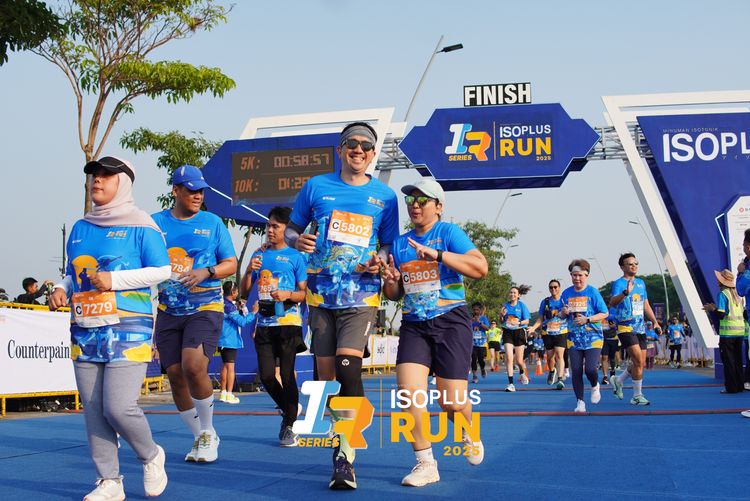 Race photo from ISOPLUS RUN 2025 - JAKARTA