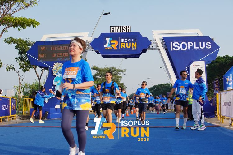 Race photo from ISOPLUS RUN 2025 - JAKARTA