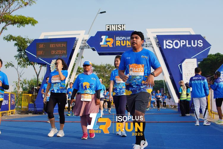 Race photo from ISOPLUS RUN 2025 - JAKARTA