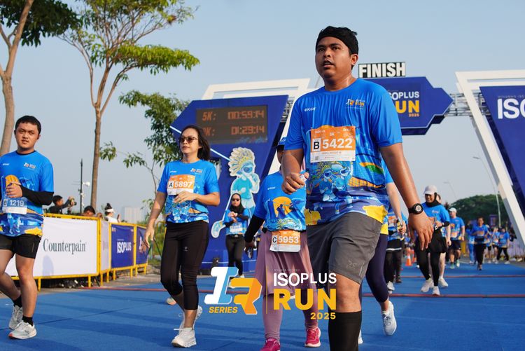 Race photo from ISOPLUS RUN 2025 - JAKARTA
